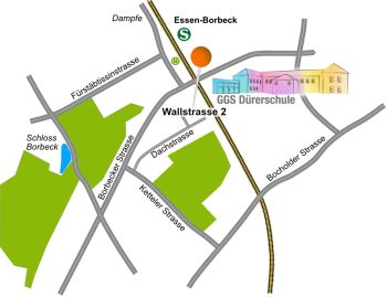 Lageplan Dürerschule